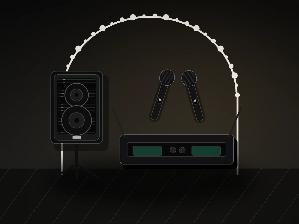 Installation sonore pour une cérémonie en extérieur
