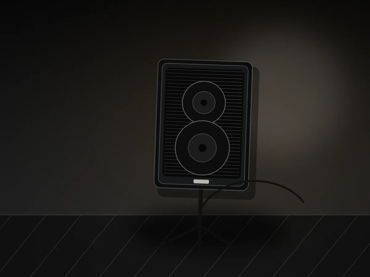 Installation de sonorisation pour un événement